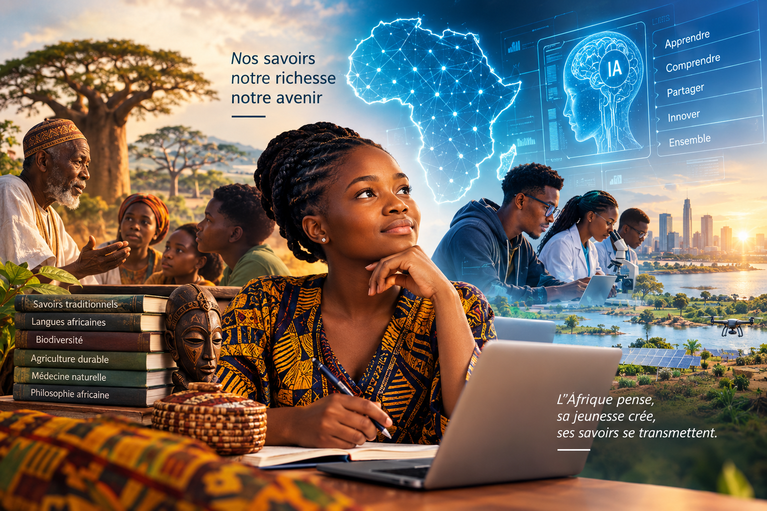 L’Afrique à l’heure de l’intelligence artificielle : qui pense, qui sait et qui transmet ?